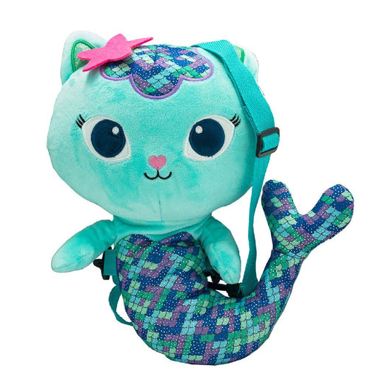 Gabby's Dollhouse Gabby'S Dollhouse 3D Rugtas Pluche Meerminkat