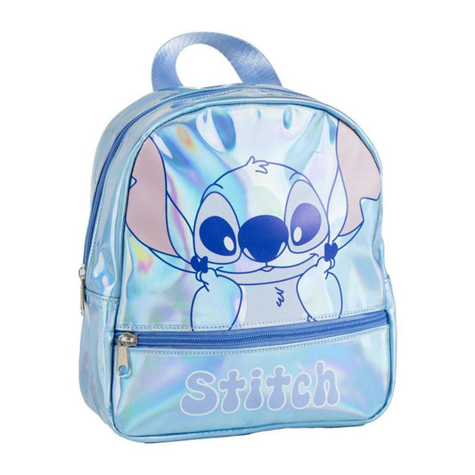 Disney Stitch Rugtas Holografisch Blauw