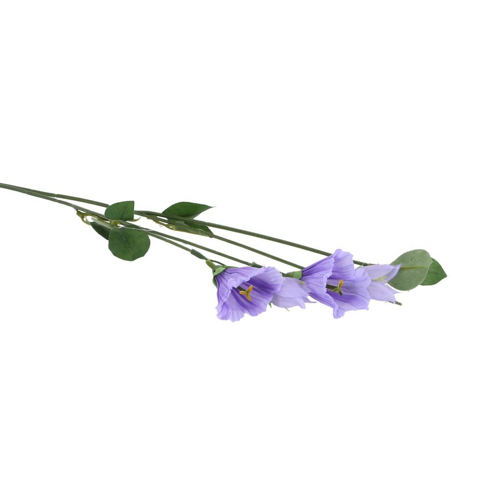 Overige Merken Kunstbloem Campanula 60 Cm Zijde/Paars