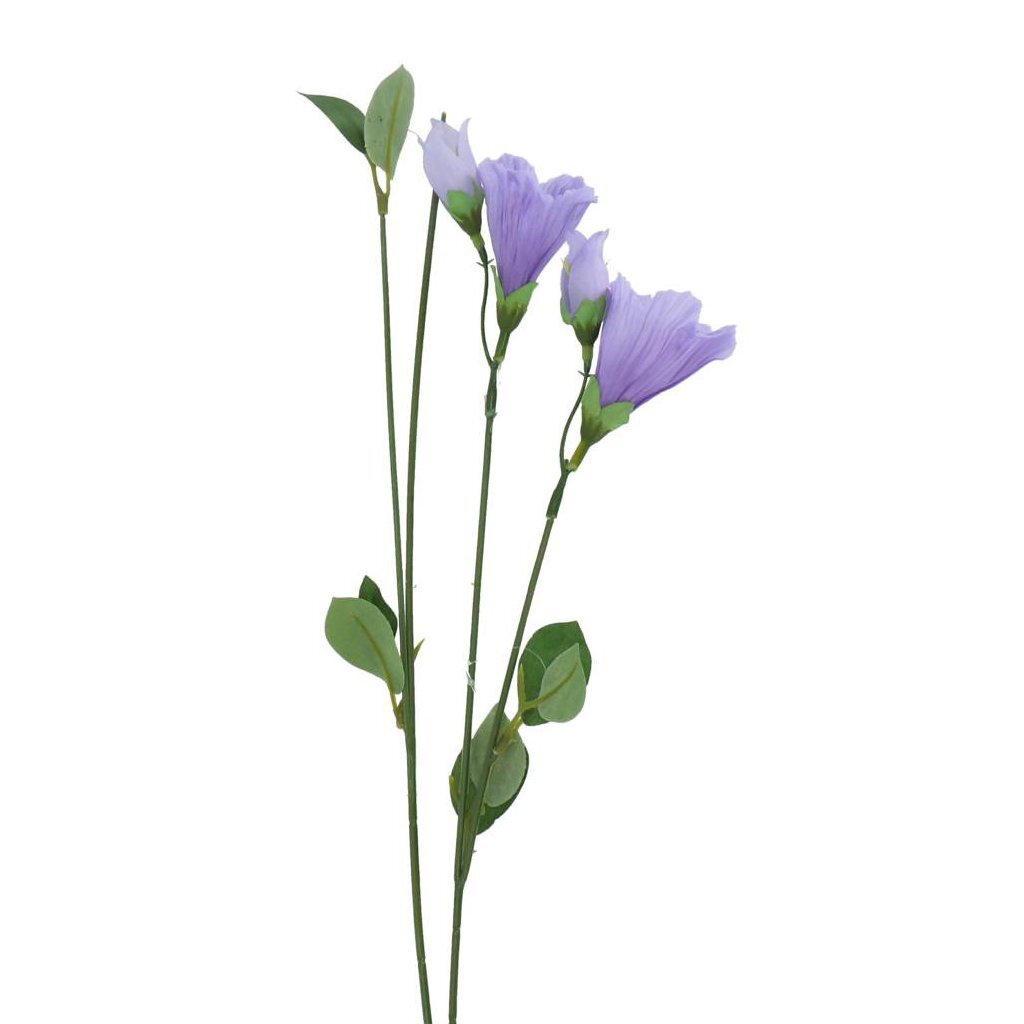 Overige Merken Kunstbloem Campanula 60 Cm Zijde/Paars