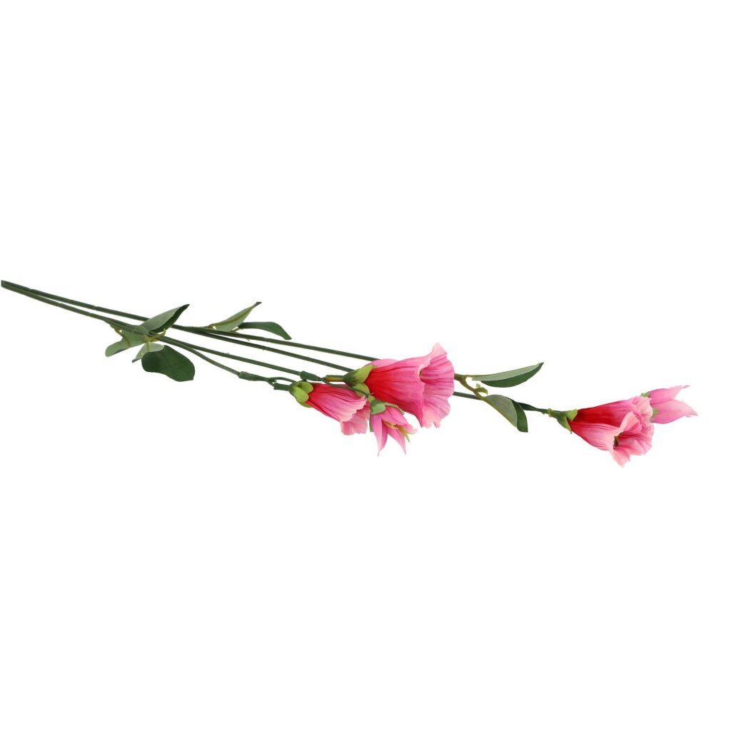 Overige Merken Kunstbloem Campanula 60 Cm Licht Roze/Zijde