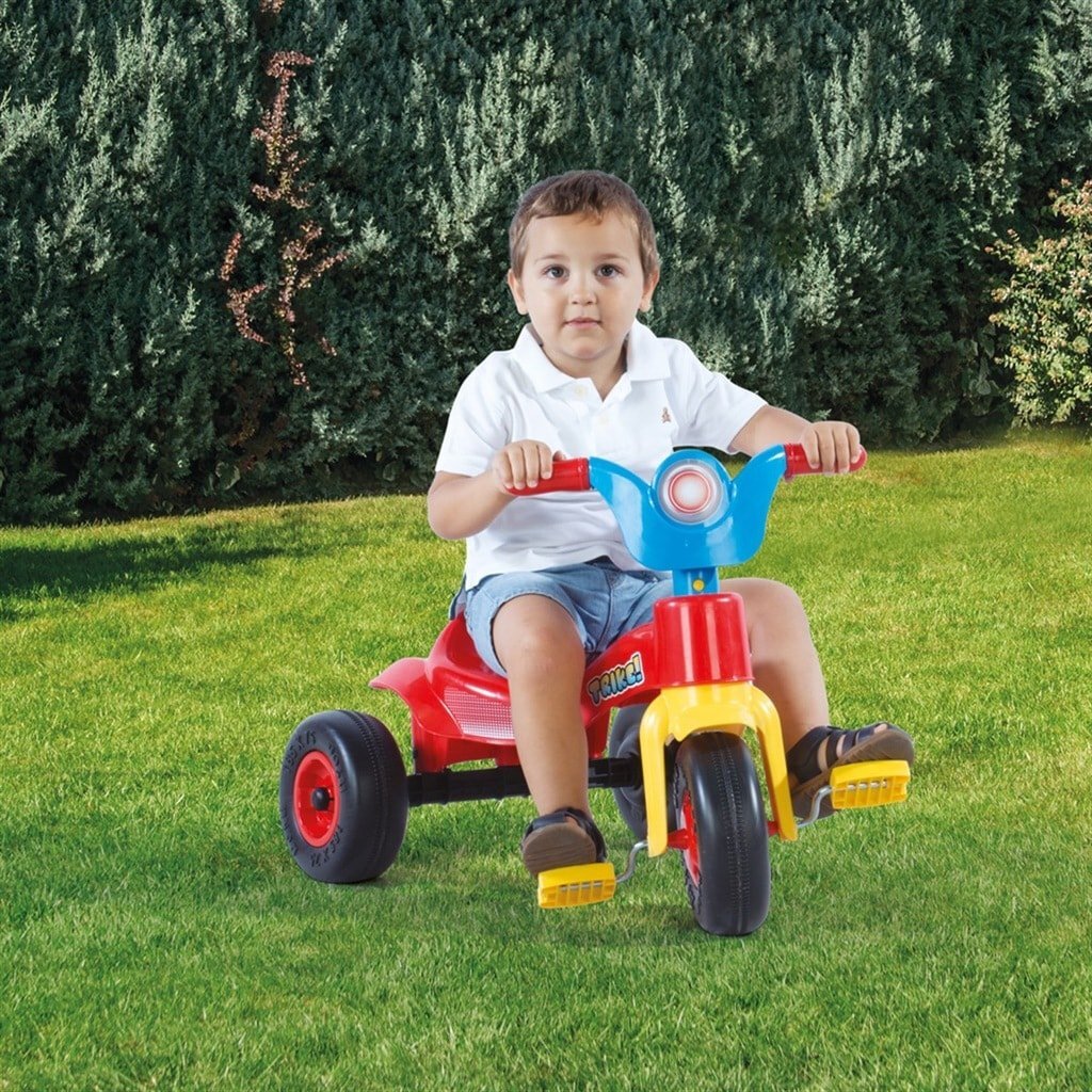 Dolu Trike Driewieler Rood/Blauw/Geel 49X42X60 Cm