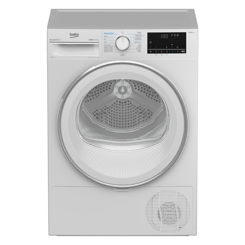 Beko B5T68243W2 Warmtepompdroger 8 Kg Wit