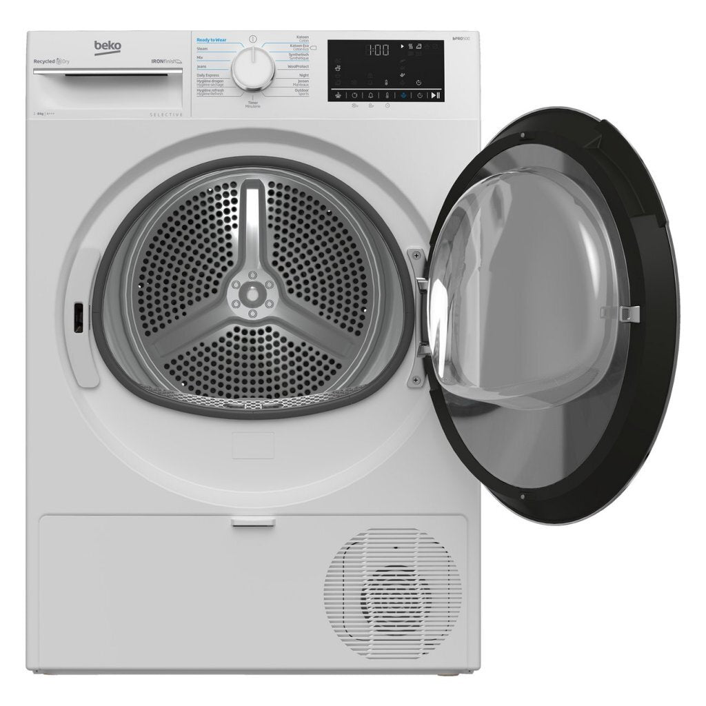 Beko B5T68243W2 Warmtepompdroger 8 Kg Wit