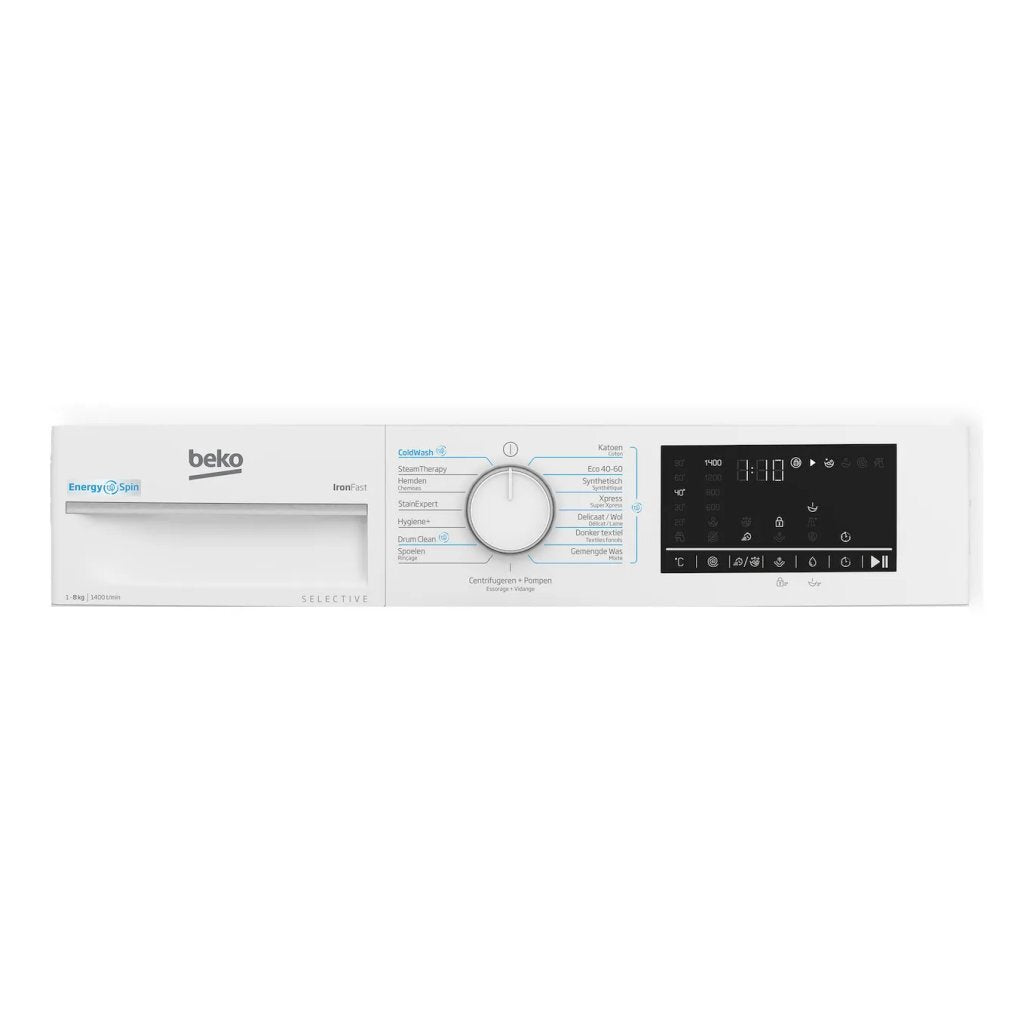 Beko B3Wm4841W2 Wasmachine 8 Kg Wit