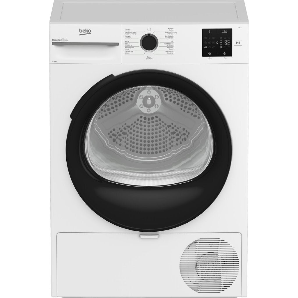 Beko Bm3T3923W Warmtepompdroger 9 Kg Wit