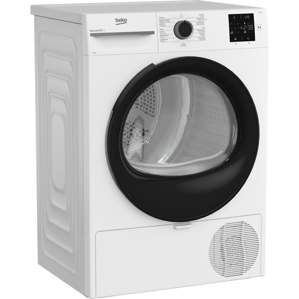 Beko Bm3T3923W Warmtepompdroger 9 Kg Wit