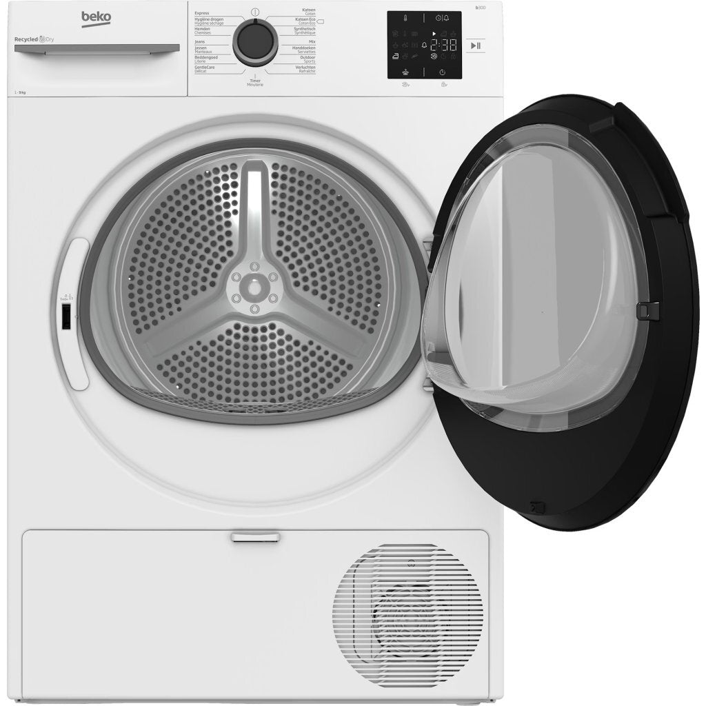 Beko Bm3T3923W Warmtepompdroger 9 Kg Wit
