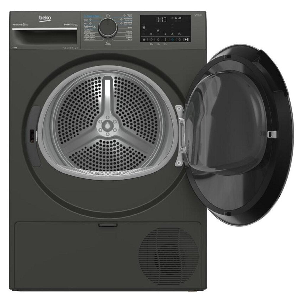 Beko B3T6923M2 Warmtepompdroger 9 Kg Zwart