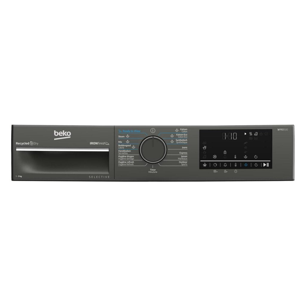 Beko B3T6923M2 Warmtepompdroger 9 Kg Zwart