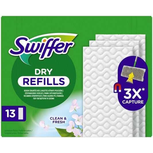 Swiffer Dry Refill Fresh Vloerdoekjes 13 Stuks