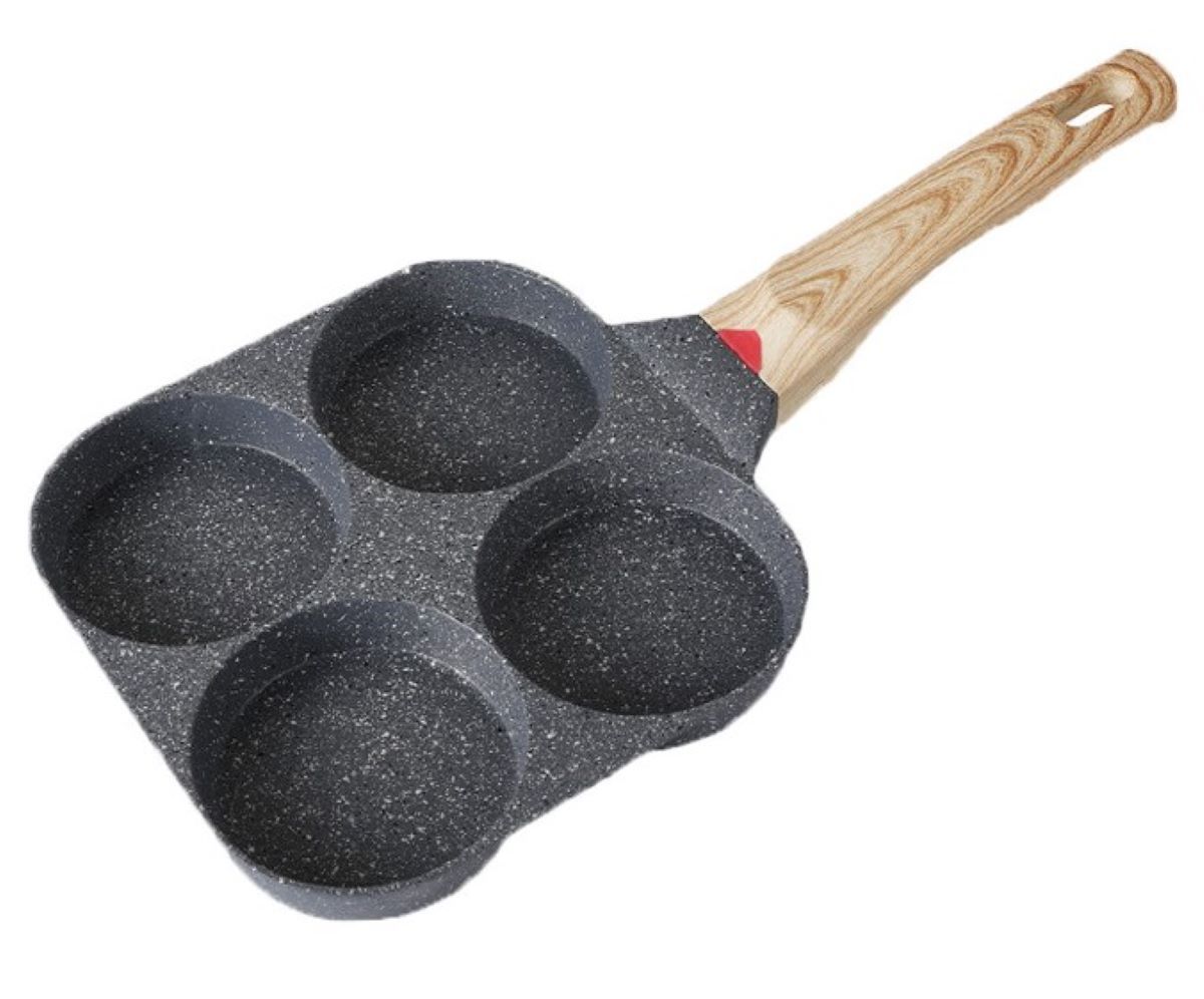 Pannenkoekenpan - Omeletpan - 4 Vakjes