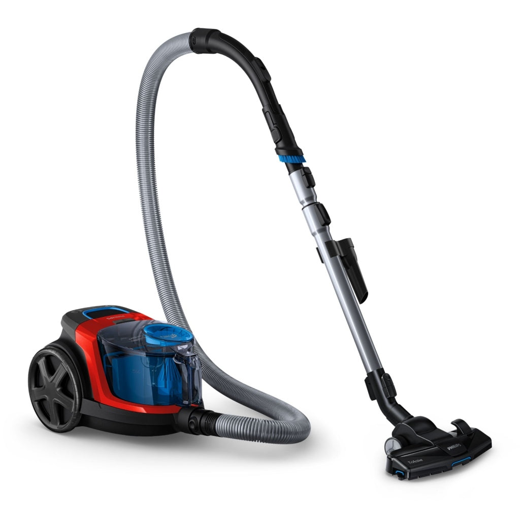 Philips Fc9330/09 Powerpro Compact Stofzuiger Zonder Zak 900W Zwart/Rood