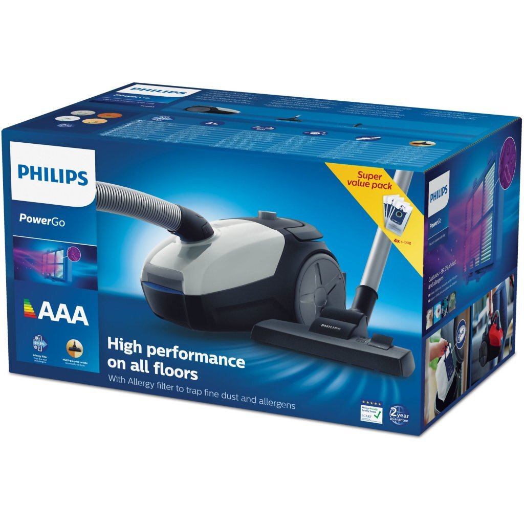 Philips Fc8253/09 2000 Series Stofzuiger 750W Grijs/Zwart