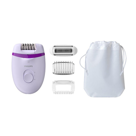 Philips Bre275/00 Satinelle Epilator Met Accessoires Wit/Paars