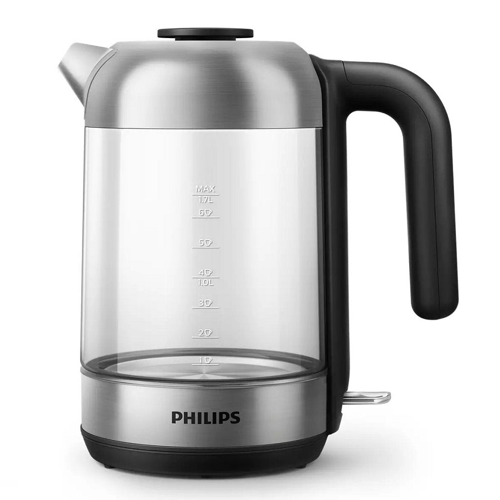 Philips Hd9339/80 Series 5000 Glazen Waterkoker 1.7L 2200W Rvs/Zwart