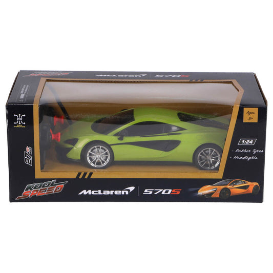 Kool Speed Rc Mclaren 570S 1:24 + Licht Neon Groen