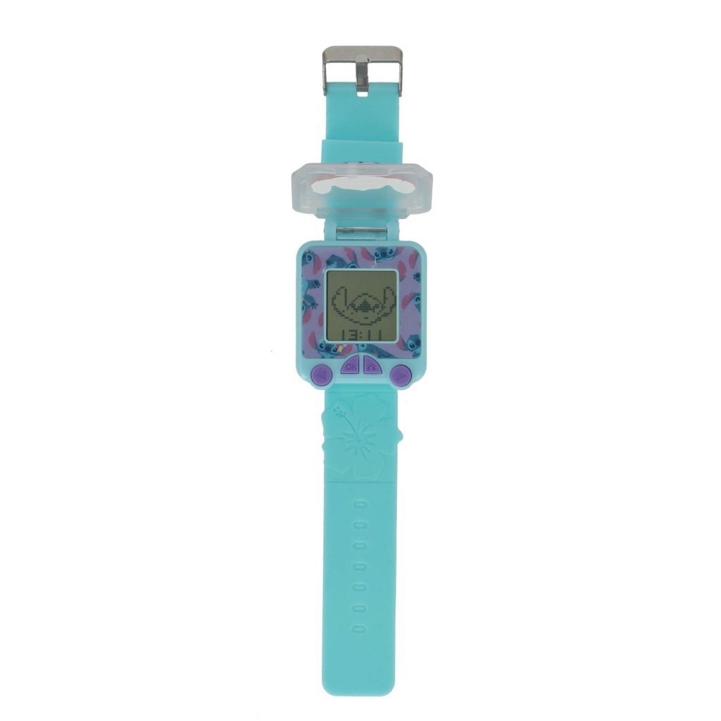 Disney Stitch Speel En Leer Horloge Lichtblauw