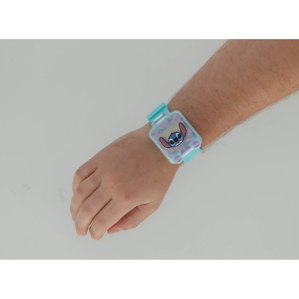 Disney Stitch Speel En Leer Horloge Lichtblauw