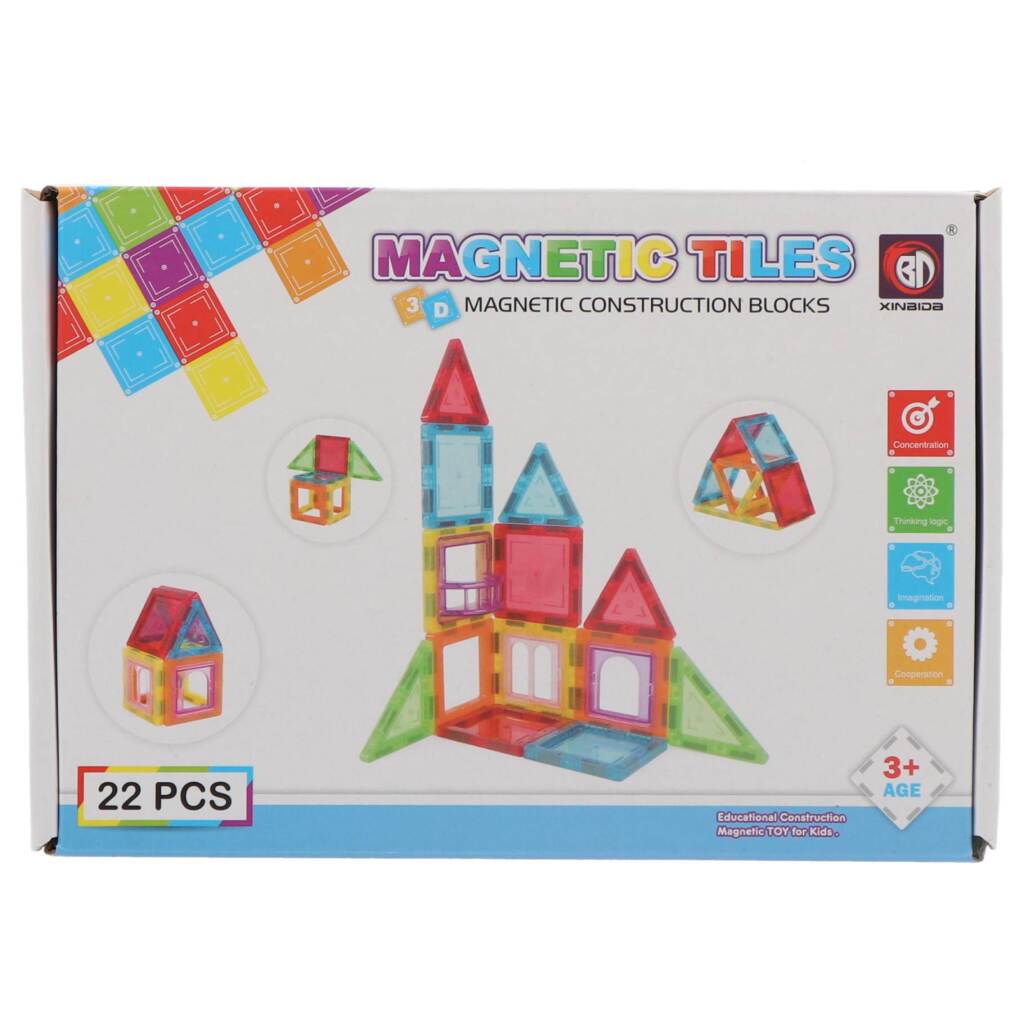 Overige Merken Magnetische Tegels 22-Delig