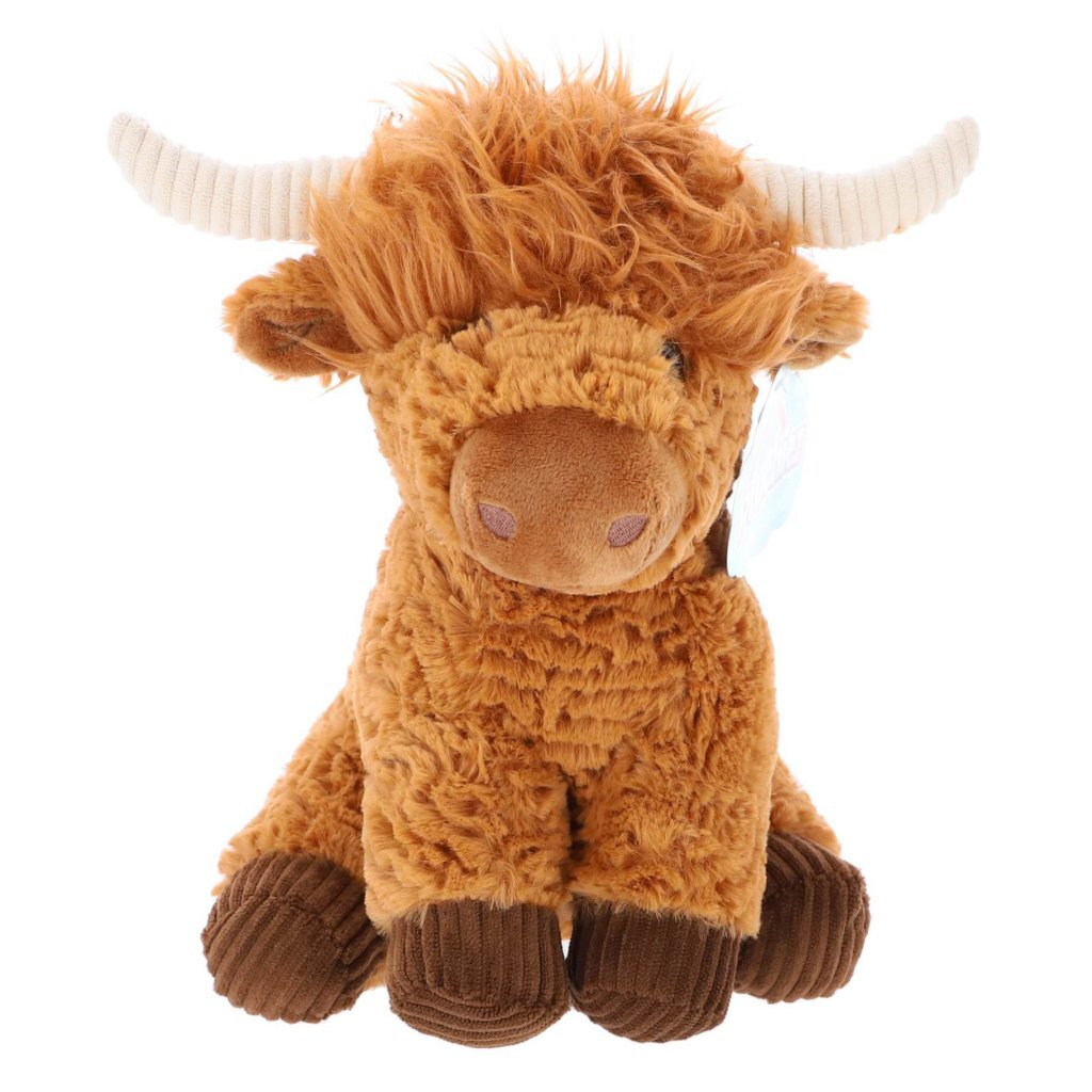 Pluchiez Knuffel Schotse Hooglander 28 Cm