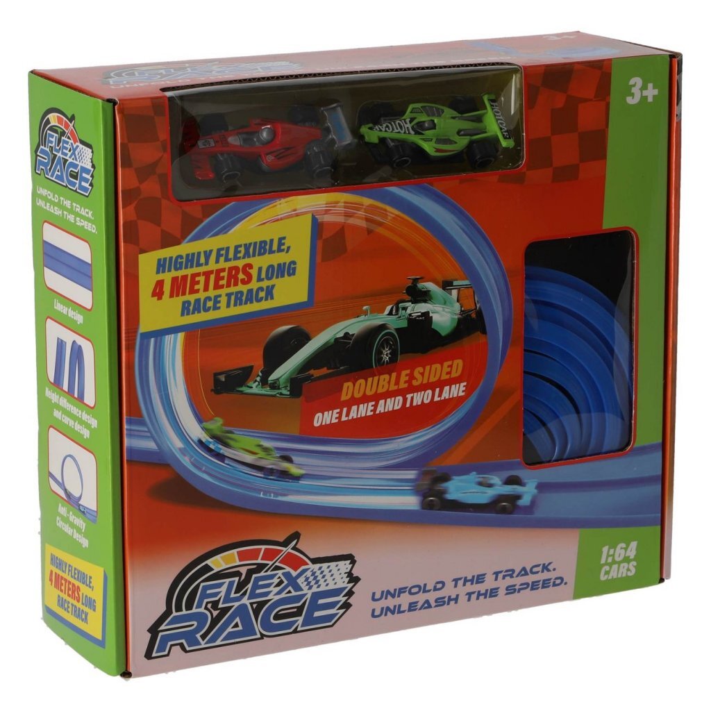 Overige Merken Flexibele Racebaan 400 Cm Blauw