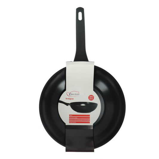 Daily Home Wokpan 28 Cm Zwart