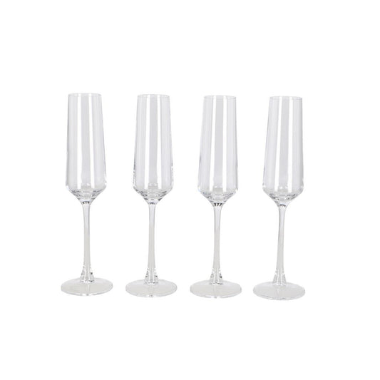 Daily Home Champagneglazen 190 Ml 4 Stuks Transparant