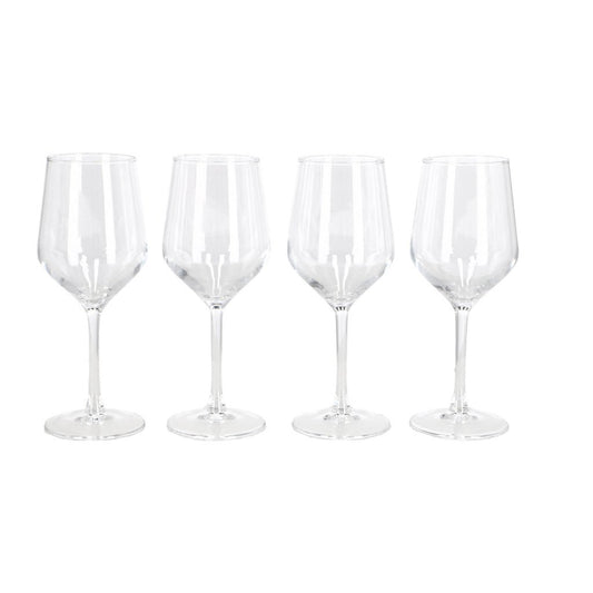 Daily Home Wijnglazen 480 Ml 4 Stuks Transparant