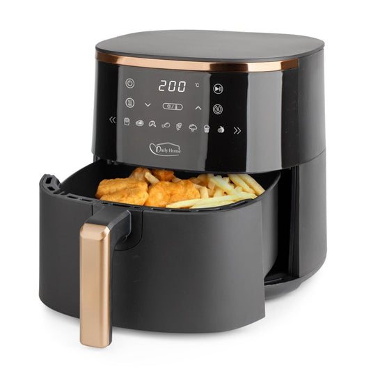 Daily Home Hetelucht Friteuse 4.2L Zwart/Goud