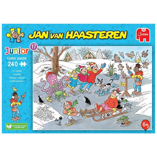 Jumbo Puzzel Jan Van Haasteren Junior Schaatsen 240 Stukjes