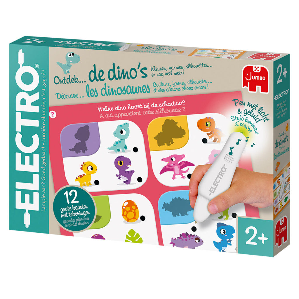 Jumbo Electro Wonderpen Dino'S + Licht En Geluid