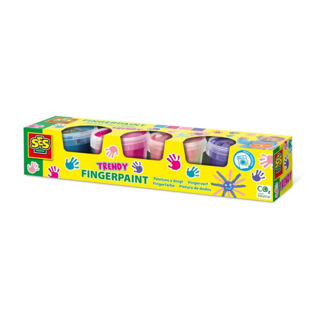 Ses Creative Trendy Vingerverf 4X110 Ml