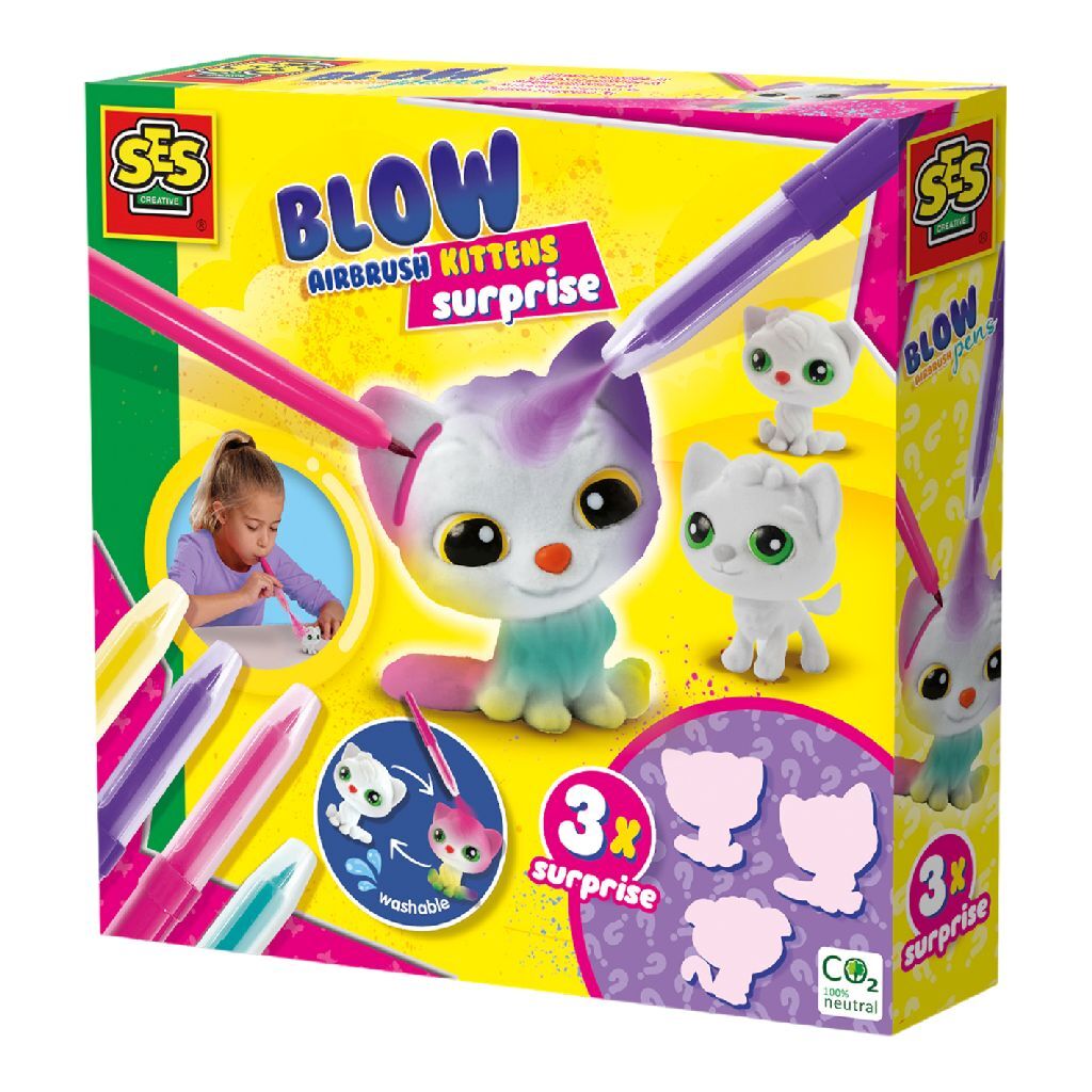 Ses Creative Blow Airbrush Pens Katjes