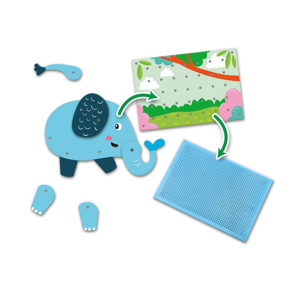 Ses Creative Moza&Iuml;Ek Pinnenbord Dieren