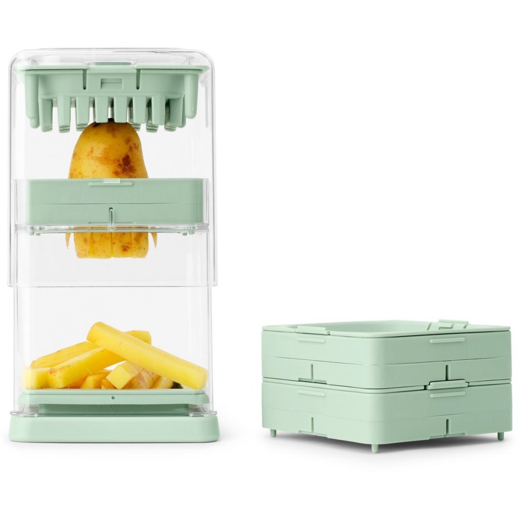 Brabantia Tasty+ Groentesnijder Jade Groen/Transparant