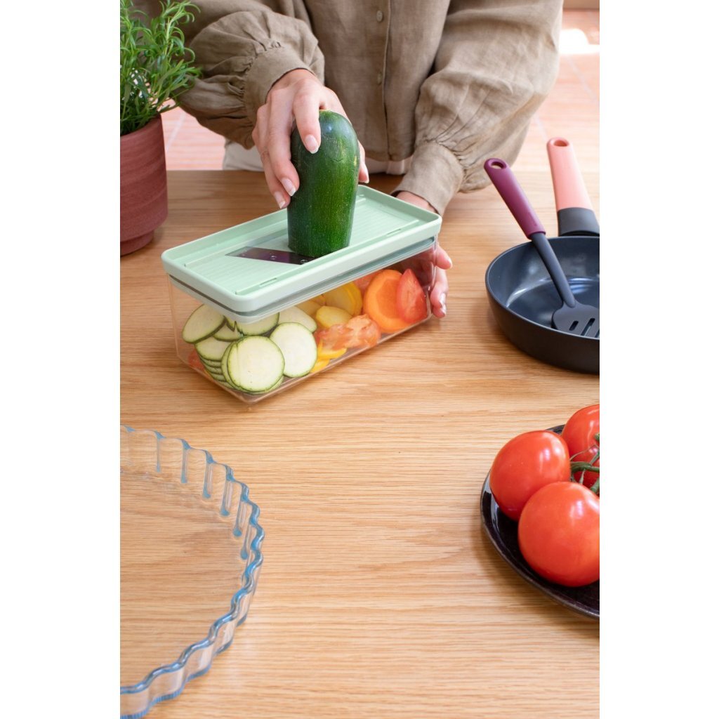 Brabantia Tasty+ Mandoline Set Jade Green/Transparant