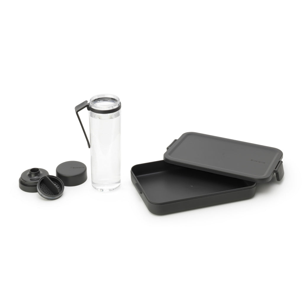 Brabantia Make And Take Breakset 2-Delig Donkergrijs