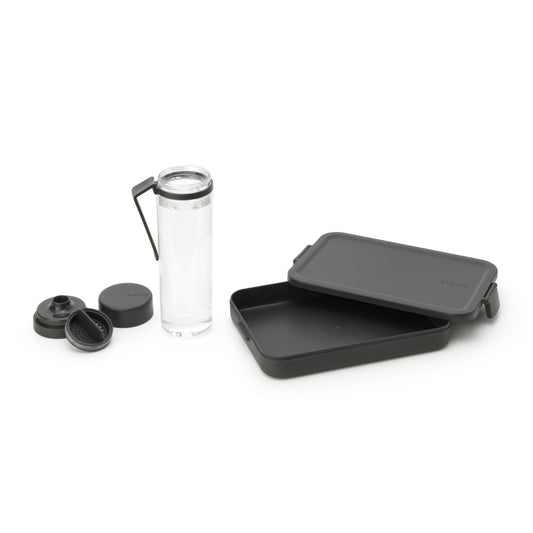 Brabantia Make And Take Breakset 2-Delig Donkergrijs