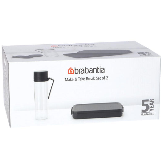 Brabantia Make And Take Breakset 2-Delig Donkergrijs