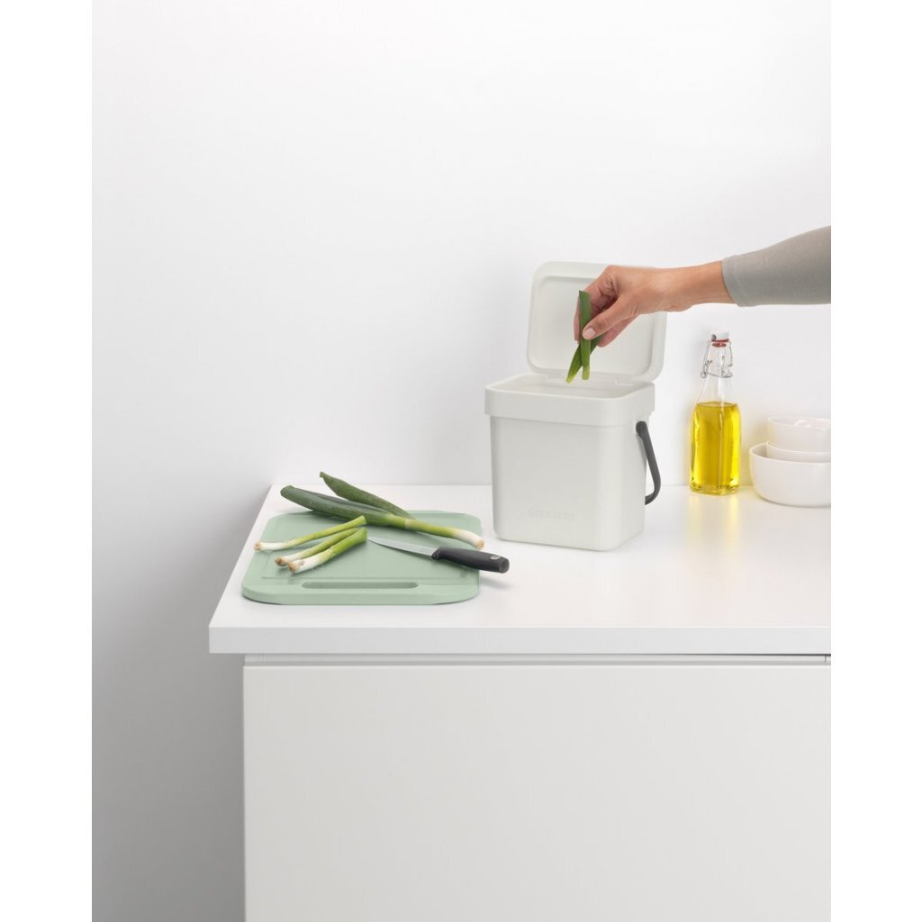 Brabantia Sort &Amp; Go Afvalbakje 3L Lichtgrijs