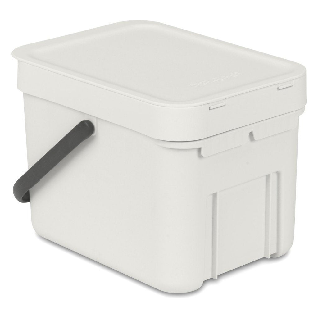 Brabantia Sort &Amp; Go Afvalemmer 6L Lichtgrijs