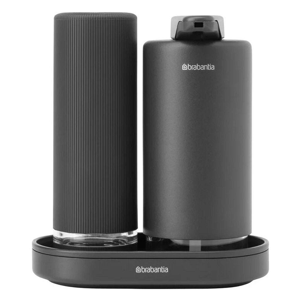 Brabantia Sinkstyle Zeepdispenser Set Donkergrijs