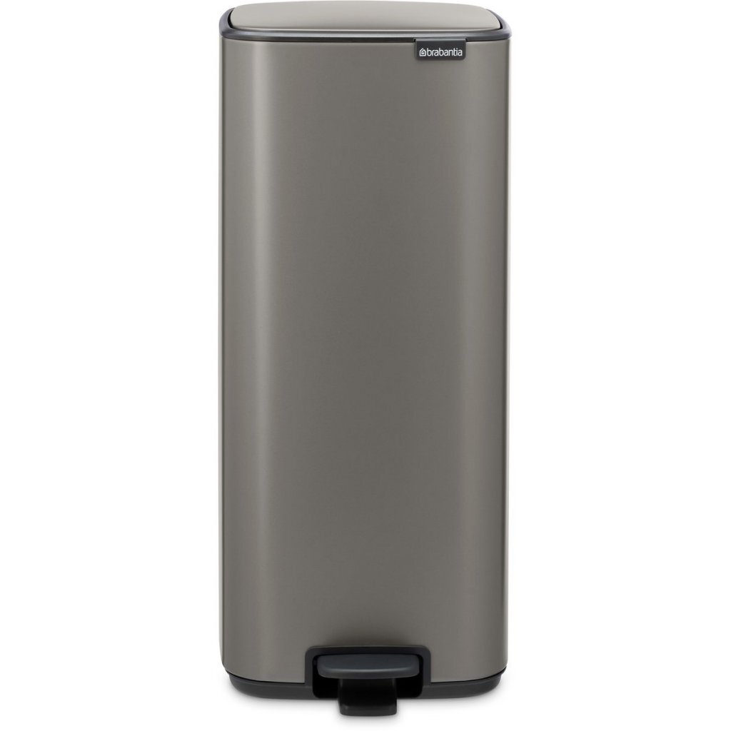 Brabantia Bo Pedaalemmer 30L Platinum