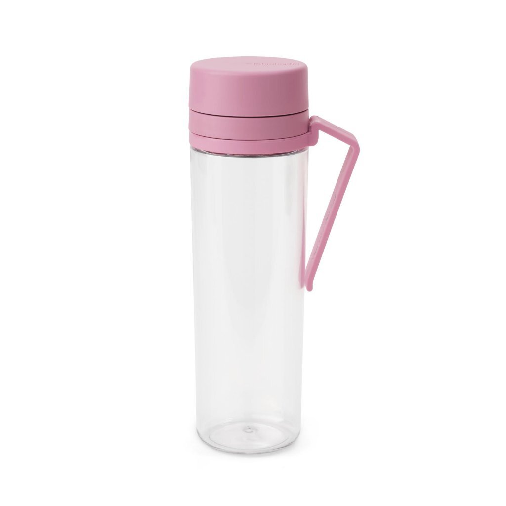 Brabantia Make &Amp; Take Waterfles Met Zeef 0.5L Roze/Transparant