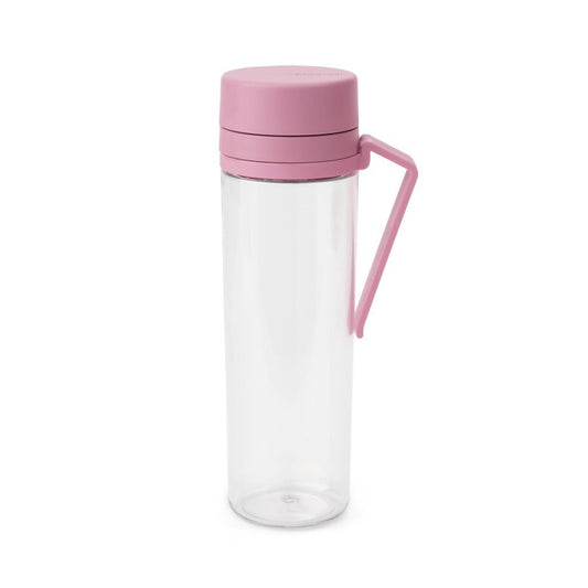 Brabantia Make &Amp; Take Waterfles Met Zeef 0.5L Roze/Transparant