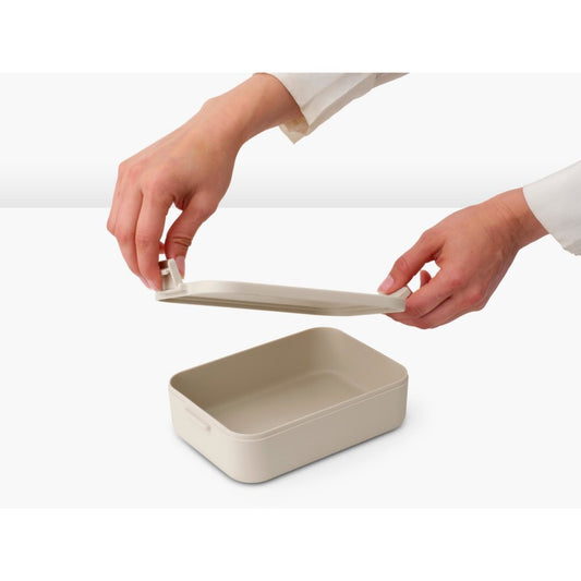 Brabantia Make &Amp; Take Lunchbox 20X13.5X5.5 Cm Soft Beige