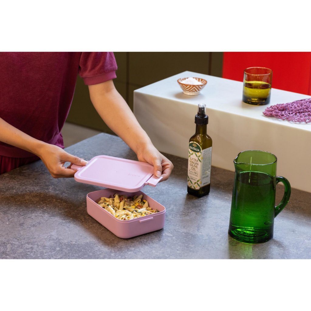 Brabantia Make &Amp; Take Lunchbox 20X13.5X5.5 Cm Roze