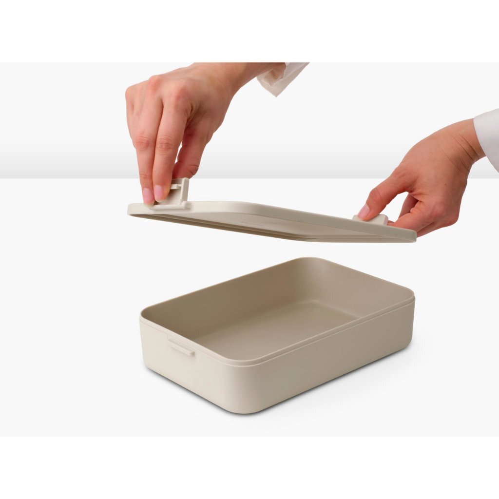 Brabantia Make &Amp; Take Lunchbox 25.9X16.7X6.2 Cm Soft Beige