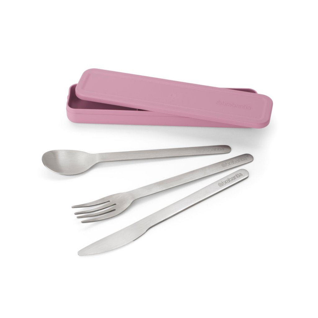 Brabantia Make &Amp; Take Bestekset 3-Delig Roze
